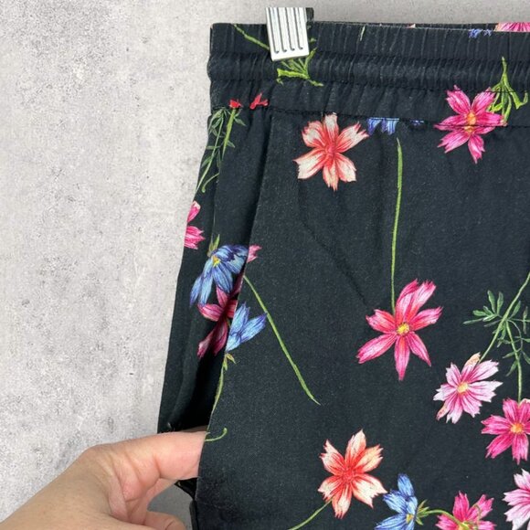 French Connection Wide Leg Crochet Floral Boho Pants Lyocell Lace Mix Trousers 2 - Picture 8 of 15